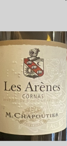 Cornas vin - Les Arenes