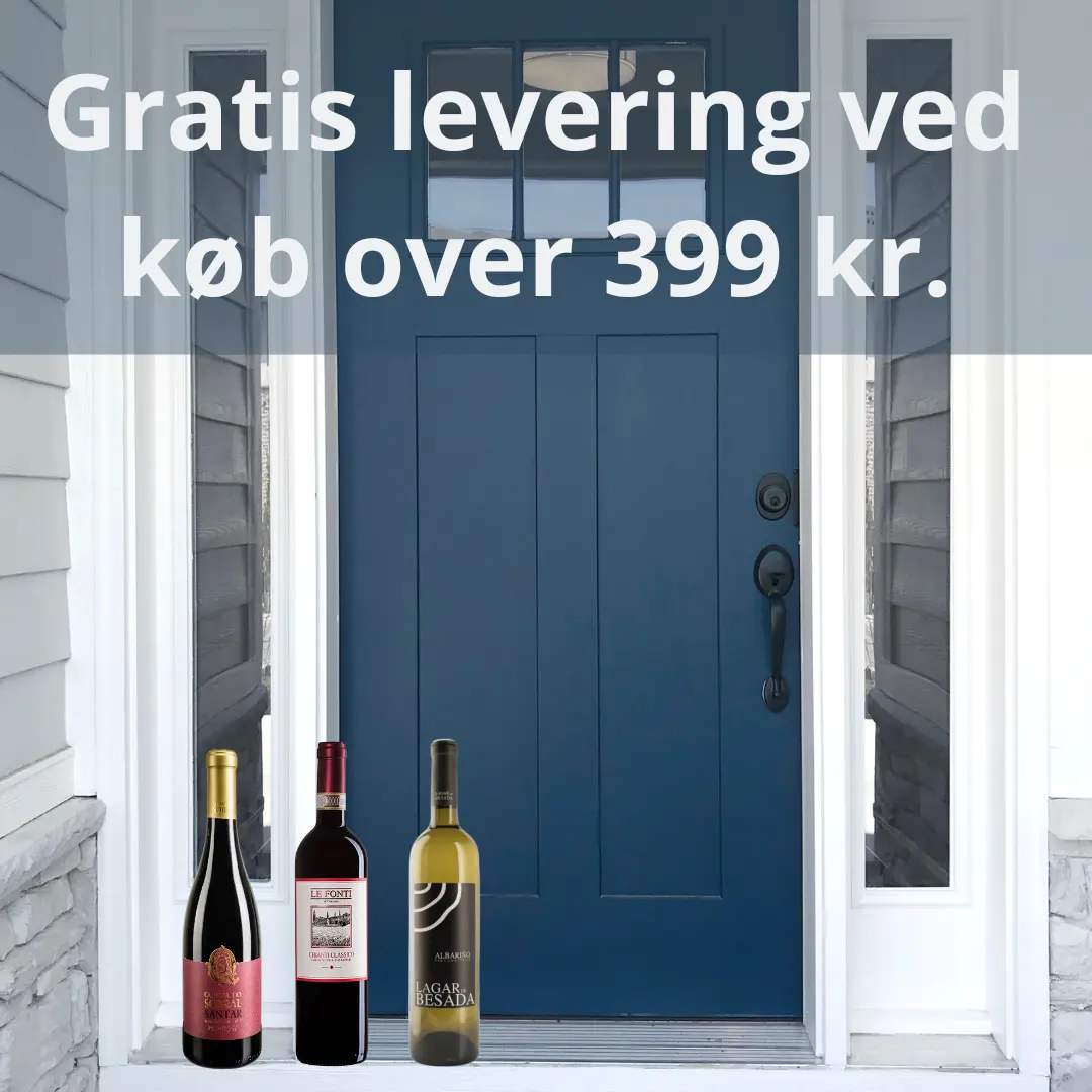 Vin levering. Gratis ved køb over 399kr. AcourA Vin