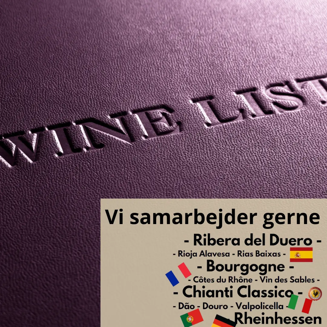 Vin til restaurant, vin til Hotel, B2B vin