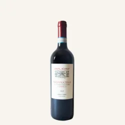 Flaske �kologisk Valpolicella Classico r�dvin fra Corte Aleardi i Valpolicella, Italien.