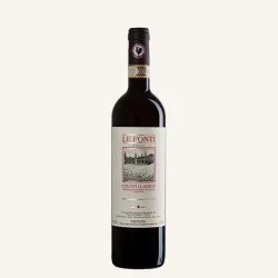 Flaske Chianti Classico DOCG 2022 fra Fattoria Le Fonti i Toscana, Italien.