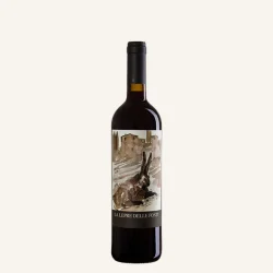 Flaske La Lepre IGT Toscana BIO �kologisk r�dvin fra Fattoria Le Fonti i Toscana, Italien.