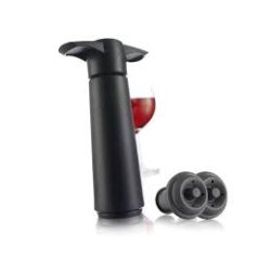 Vacu Vin Winesaver i gave�ske med 2 propper